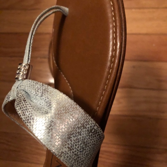 Silver wedge slipper - Picture 5 of 5